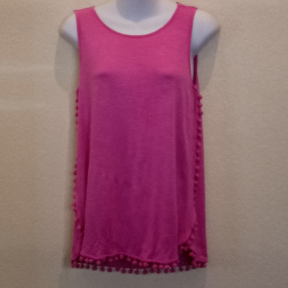 Design History Pompom Tank Top